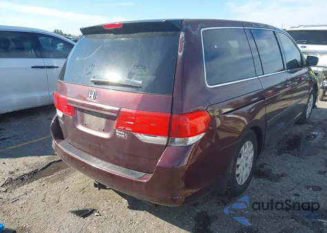 2009 Honda Odyssey Lx from USA, damaged, VIN 5FNRL38289B029539